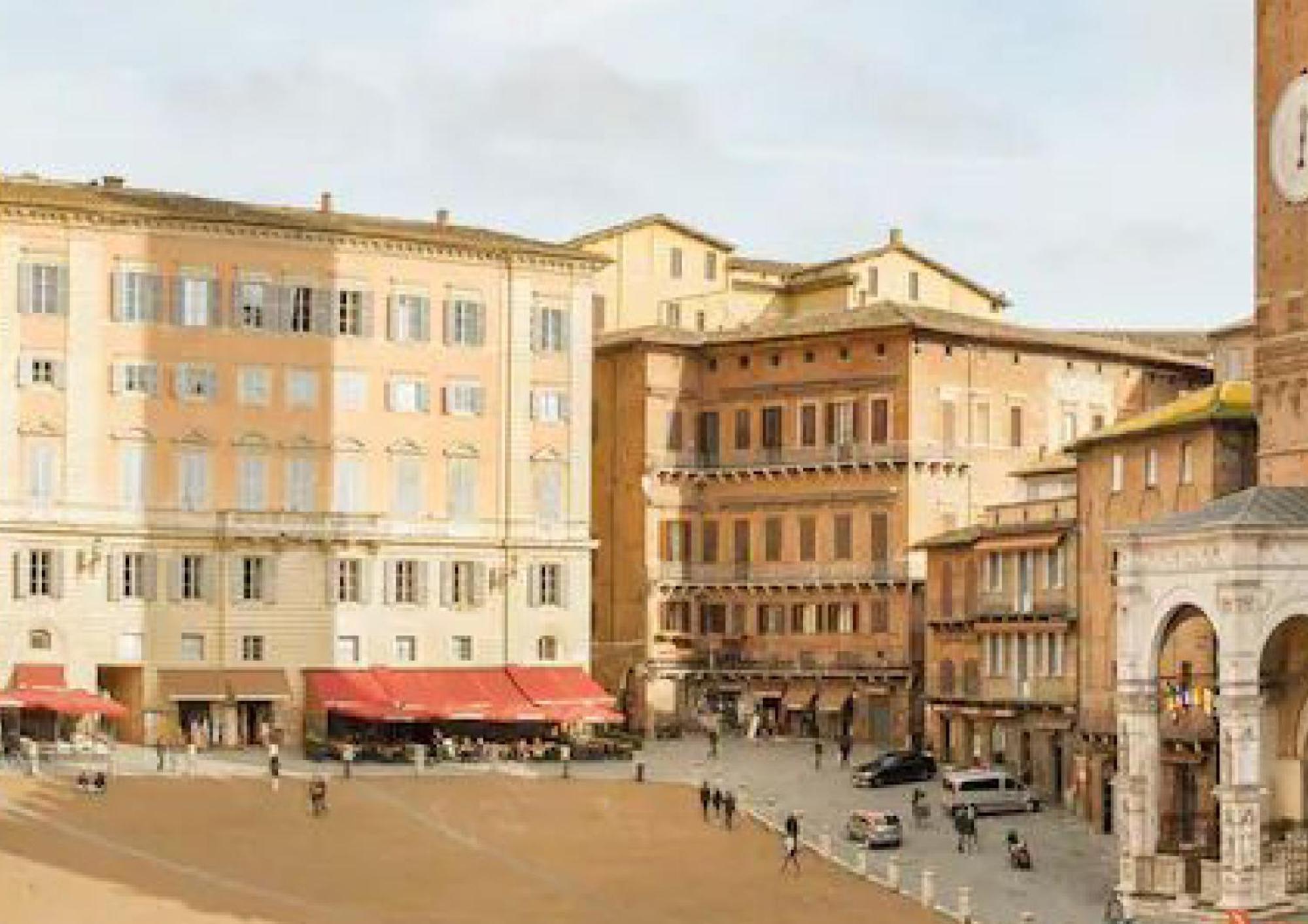 The Balcony Suite - Affaccio Su Piazza Del Campo Siena Exterior foto